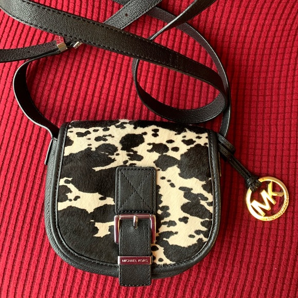 NEW Michael Kors Leather Crossbody Purse - Picture 1 of 4